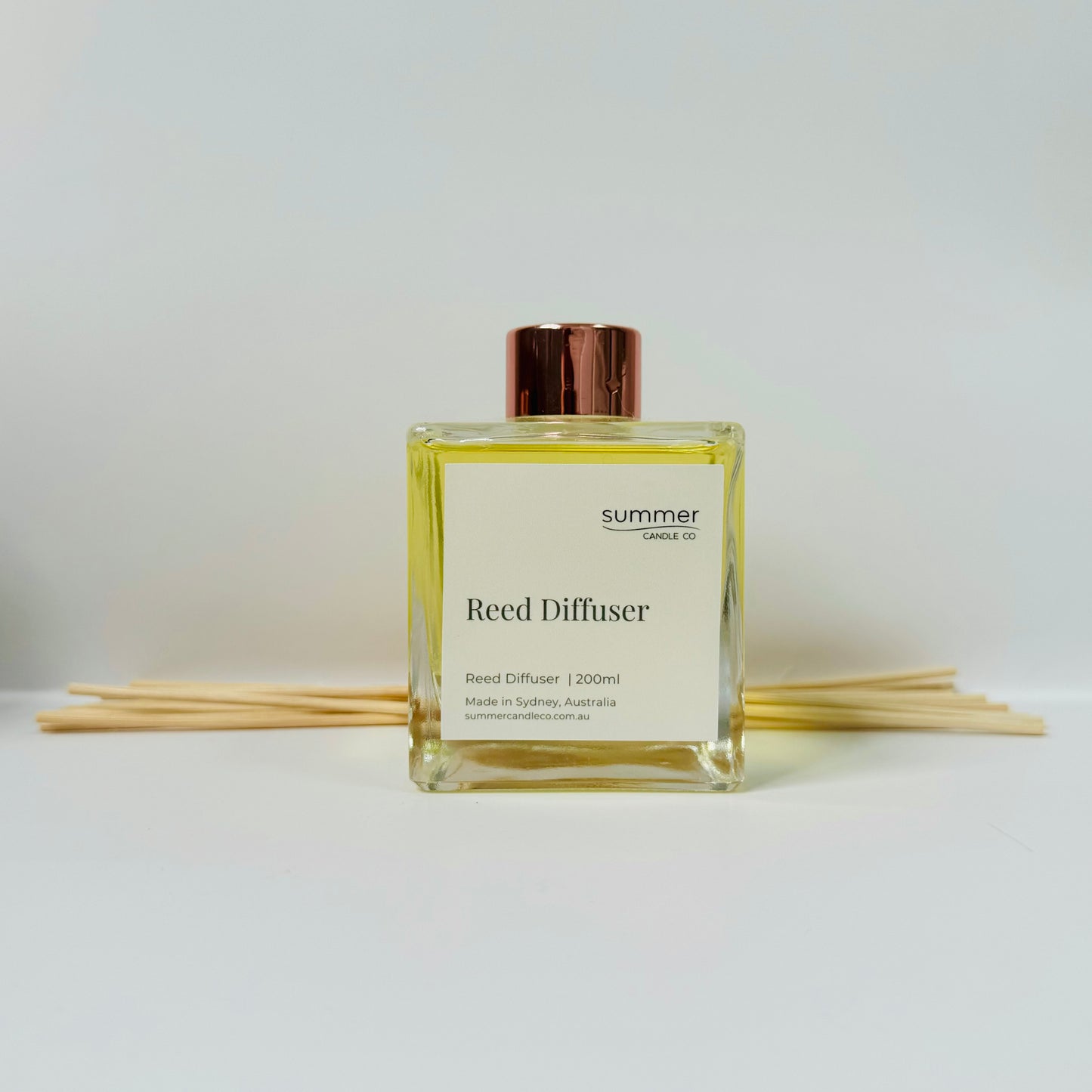 Reed Diffuser Clear Cubic 200ml