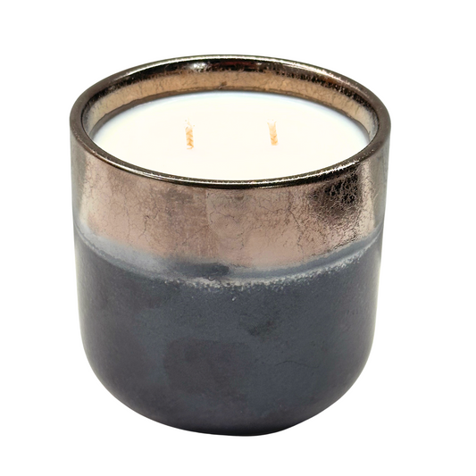 CitronellaBlack and Gold 500g Soy Wax Candle