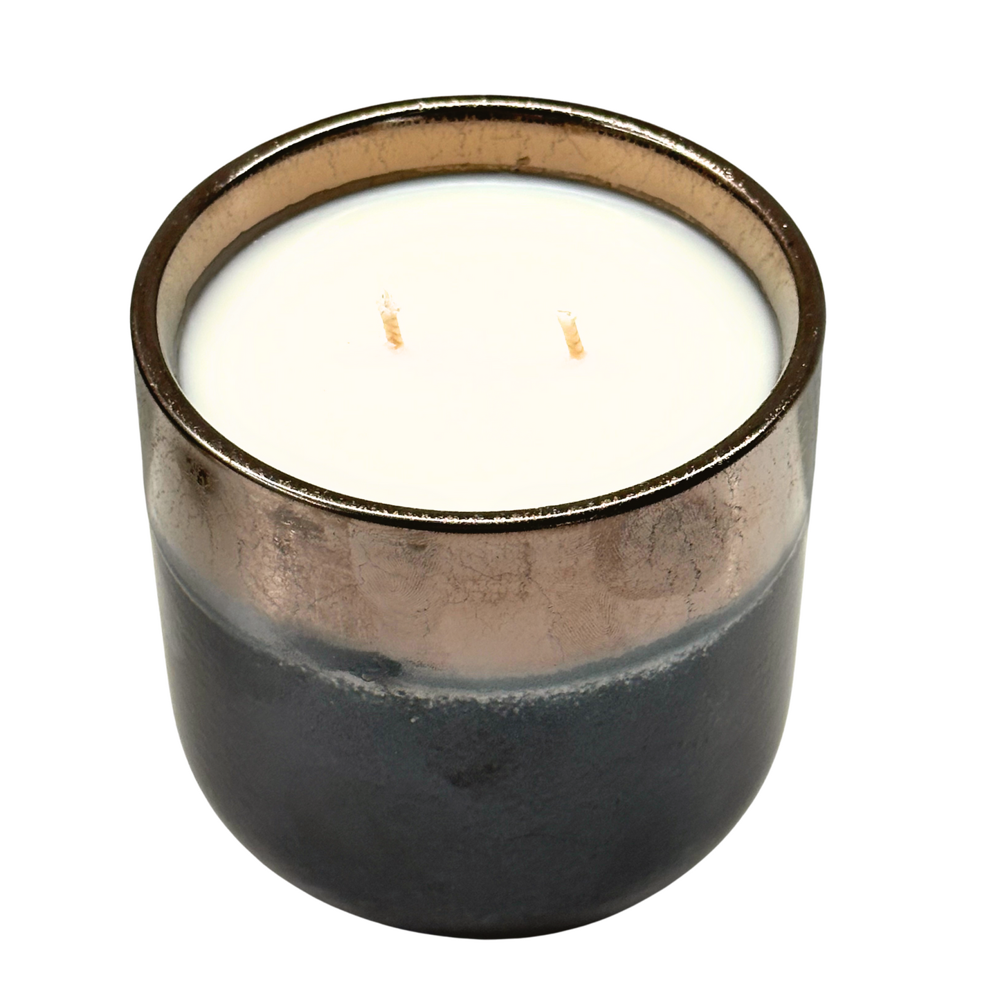 Citronella Black and Gold 500g Soy Wax Candle high view