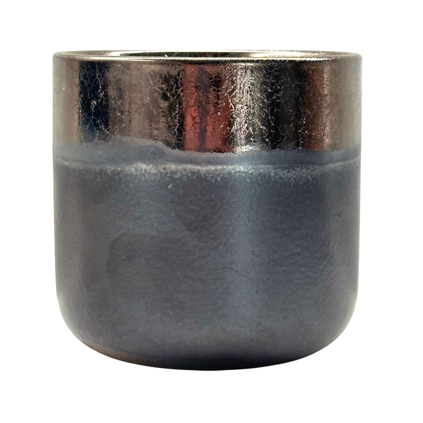 Citronella Black and Gold 500g Soy Wax Candle side view