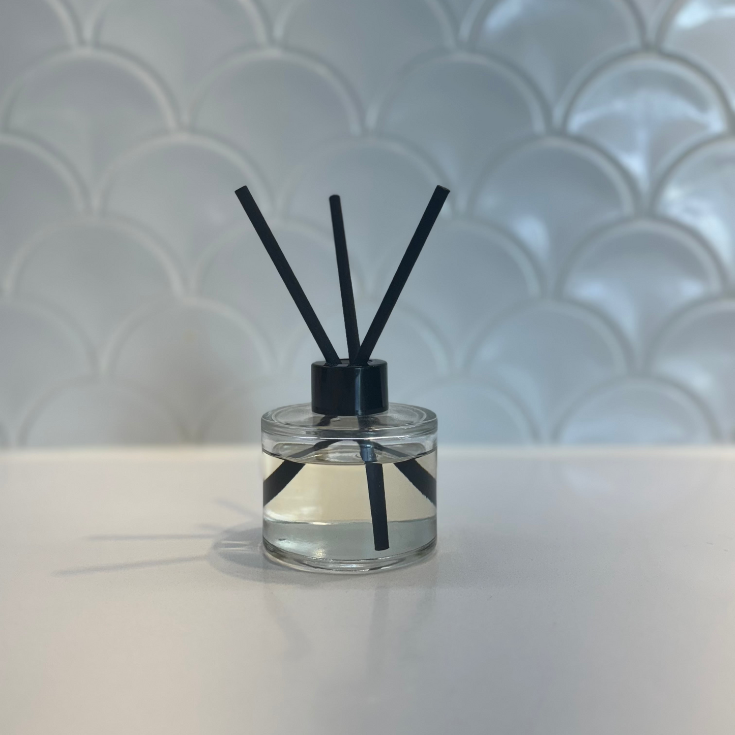 Clear Cubic Reed Diffuser – Long-Lasting, Elegant Home Fragrance