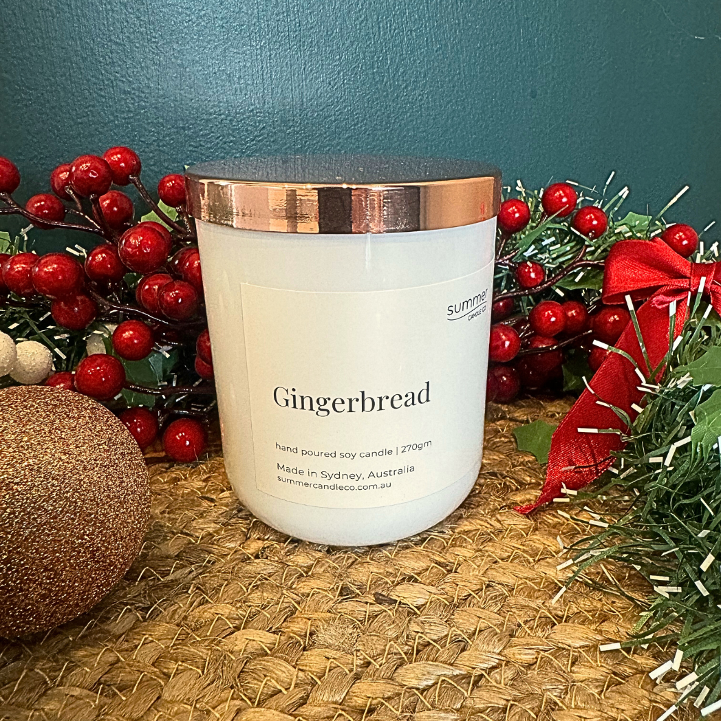 SALE - Gingerbread Soy Wax Candle
