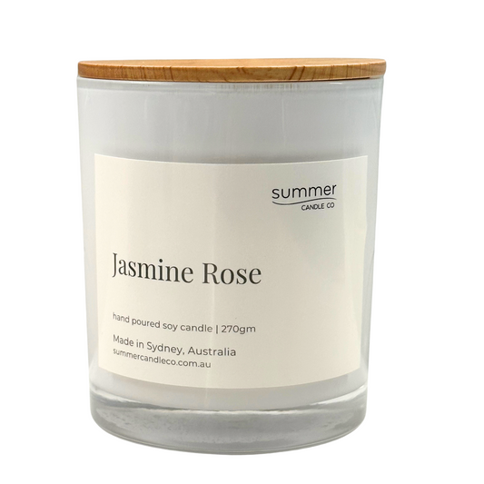 Jasmine Rose Soy Wax Candle