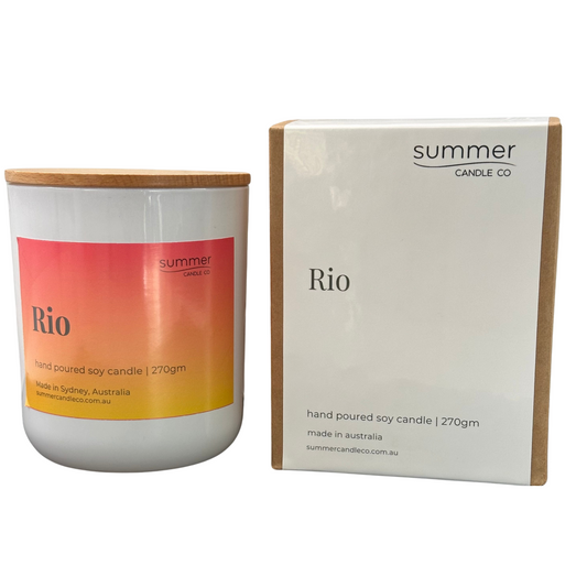 SALE - Rio Soy Wax Candle
