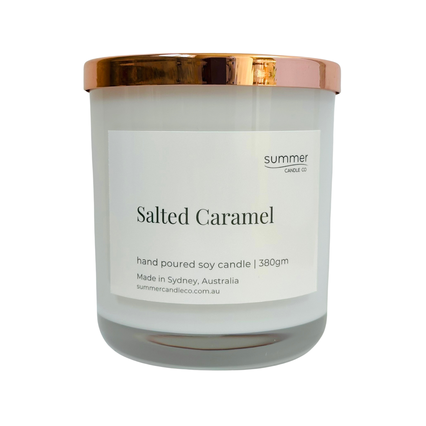 SALE - Salted Caramel Soy Wax Candle
