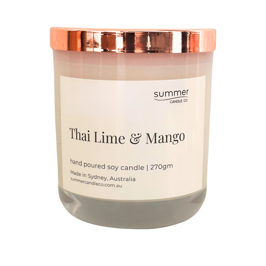 Thai Lime & Mango Soy Wax Candle