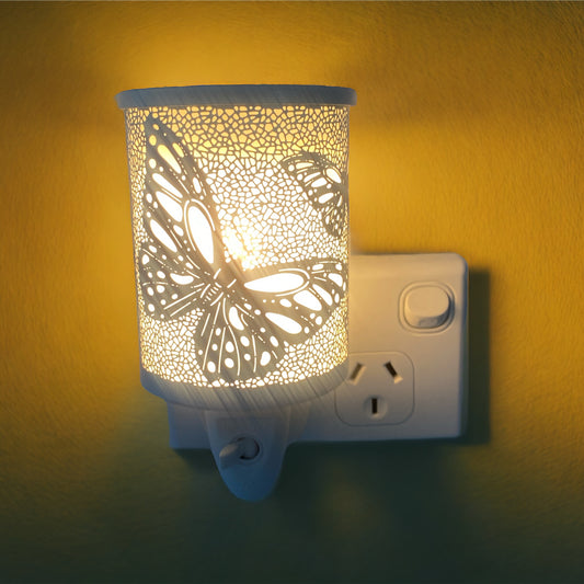 Plug-in Metal Warmer- Butterfly