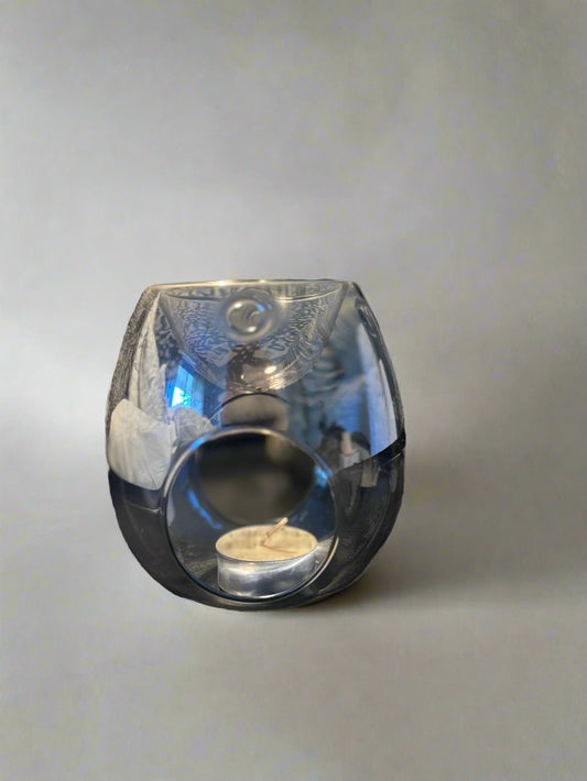 Blue Translucent Wax Melt Warmer