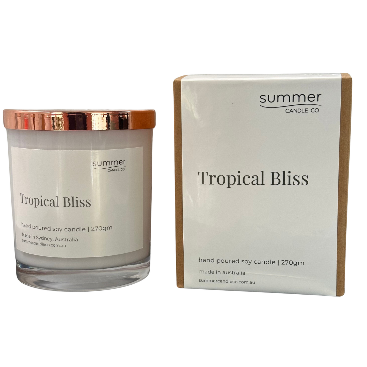 Tropical Bliss Soy Wax Candle
