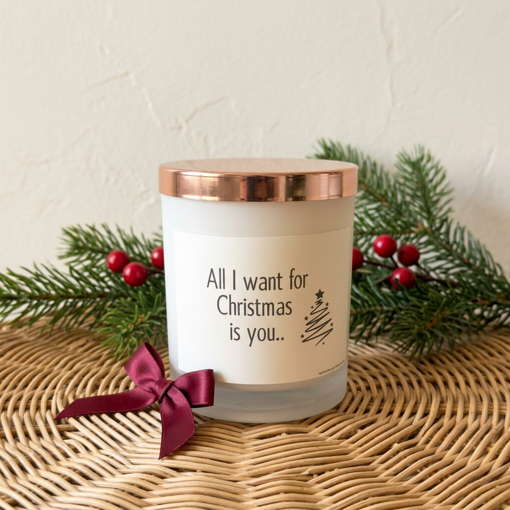All I Want for Christmas festive lifestyle photo