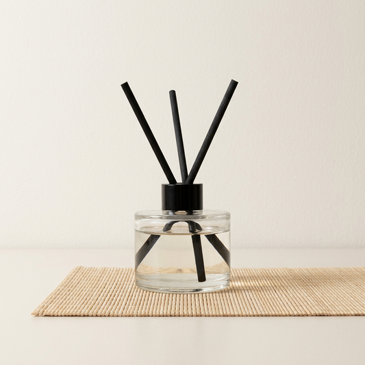 Clear Round Reed Diffuser – Long-Lasting, Elegant Home Fragrance